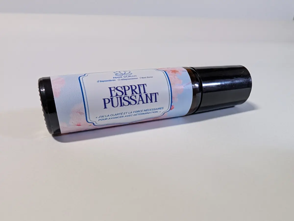 Roll-on d’huiles essentielles personnalisé